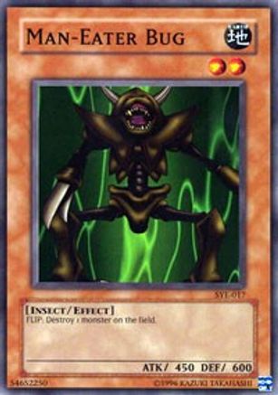 Man-Eater Bug (SYE-017) - Starter Deck: Yugi Evolution 1st Edition - Premium Yugioh Single from Konami - Just $0.82! Shop now at Game Crave Tournament Store