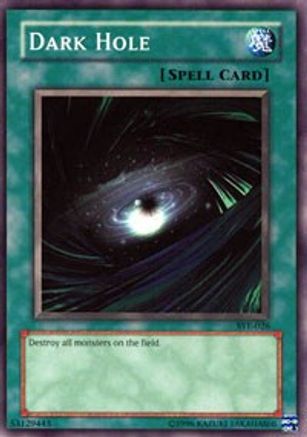 Dark Hole (SYE-026) - Starter Deck: Yugi Evolution Unlimited - Premium Yugioh Single from Konami - Just $0.11! Shop now at Game Crave Tournament Store