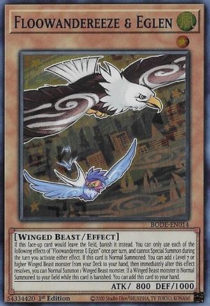 Floowandereeze & Eglen (BODE-EN014) - Burst of Destiny 1st Edition - Premium Yugioh Single from Konami - Just $0.58! Shop now at Game Crave Tournament Store