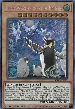 Floowandereeze & Empen (BODE-EN017) - Burst of Destiny 1st Edition - Premium Yugioh Single from Konami - Just $0.51! Shop now at Game Crave Tournament Store