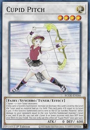Cupid Pitch (BODE-EN046) - Burst of Destiny 1st Edition - Premium Yugioh Single from Konami - Just $0.25! Shop now at Game Crave Tournament Store