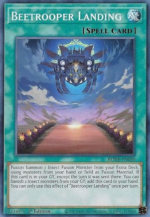 Beetrooper Landing (BODE-EN090) - Burst of Destiny 1st Edition - Premium Yugioh Single from Konami - Just $0.25! Shop now at Game Crave Tournament Store