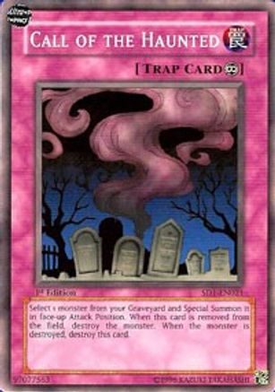 Call of the Haunted (SD1-EN021) - Structure Deck: Dragon's Roar 1st Edition - Premium Yugioh Single from Konami - Just $0.29! Shop now at Game Crave Tournament Store