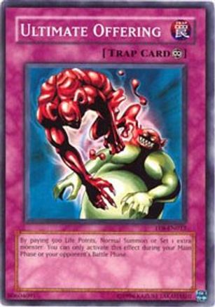 Ultimate Offering (TP8-EN012) - Tournament Pack 8 Unlimited - Premium Yugioh Single from Konami - Just $2.10! Shop now at Game Crave Tournament Store