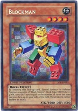 Blockman (DPK-ENSE1) - Duelist Pack Special Edition Limited - Premium Yugioh Single from Konami - Just $0.65! Shop now at Game Crave Tournament Store