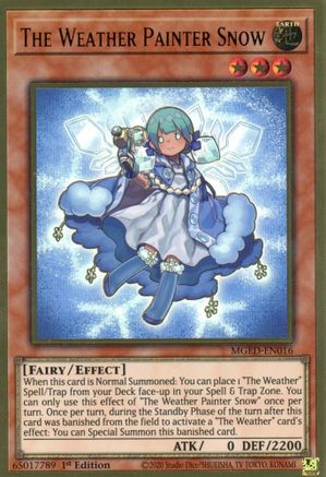 Game Crave Tournament Store - The Weather Painter Snow (MGED-EN016)