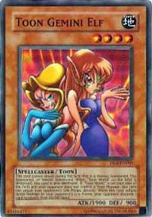 Toon Gemini Elf (DL6-EN001) - Duelist League Promo Limited - Premium Yugioh Single from Konami - Just $2.71! Shop now at Game Crave Tournament Store