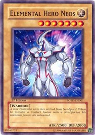 Elemental Hero Neos (POTD-EN001) - Power of the Duelist Unlimited - Premium Yugioh Single from Konami - Just $0.25! Shop now at Game Crave Tournament Store