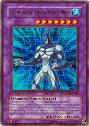Elemental Hero Aqua Neos (POTD-EN031) - Power of the Duelist Unlimited - Premium Yugioh Single from Konami - Just $11.70! Shop now at Game Crave Tournament Store