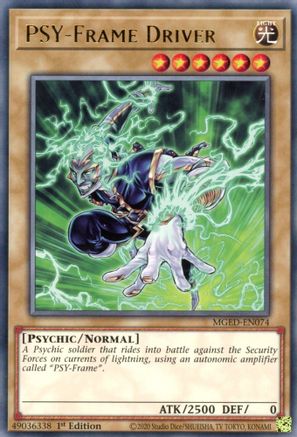 PSY-Frame Driver (MGED-EN074) - Maximum Gold: El Dorado 1st Edition - Premium Yugioh Single from Konami - Just $0.08! Shop now at Game Crave Tournament Store