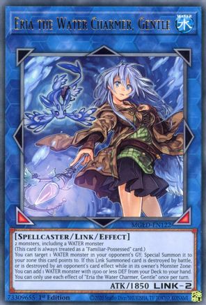 Eria the Water Charmer, Gentle (MGED-EN122) - Maximum Gold: El Dorado 1st Edition - Premium Yugioh Single from Konami - Just $0.25! Shop now at Game Crave Tournament Store