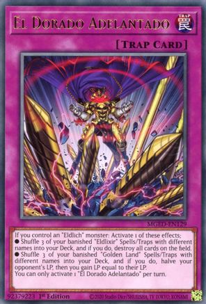 El Dorado Adelantado (MGED-EN129) - Maximum Gold: El Dorado 1st Edition - Premium Yugioh Single from Konami - Just $0.25! Shop now at Game Crave Tournament Store
