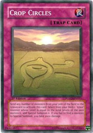 Crop Circles (POTD-EN051) - Power of the Duelist Unlimited - Premium Yugioh Single from Konami - Just $0.08! Shop now at Game Crave Tournament Store