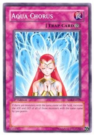 Aqua Chorus (SD8-EN028) - Structure Deck: Lord of the Storm 1st Edition - Premium Yugioh Single from Konami - Just $0.08! Shop now at Game Crave Tournament Store