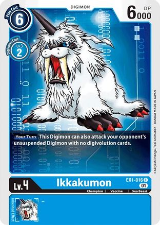 digimon classic cards Game Crave Tournament Store - Ikkakumon (EX1-016)