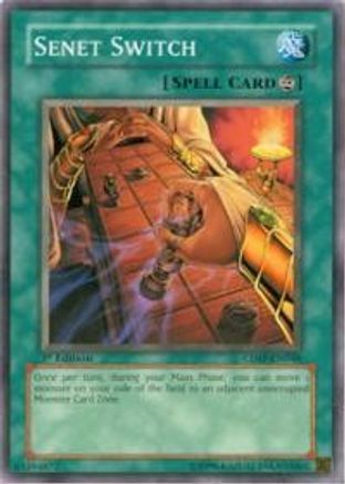 Senet Switch (CDIP-EN048) - Cyberdark Impact 1st Edition - Premium Yugioh Single from Konami - Just $0.25! Shop now at Game Crave Tournament Store