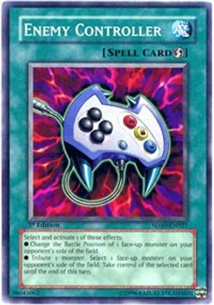 Enemy Controller (SD10-EN027) - Structure Deck: Machine Re-Volt Unlimited - Premium Yugioh Single from Konami - Just $0.39! Shop now at Game Crave Tournament Store