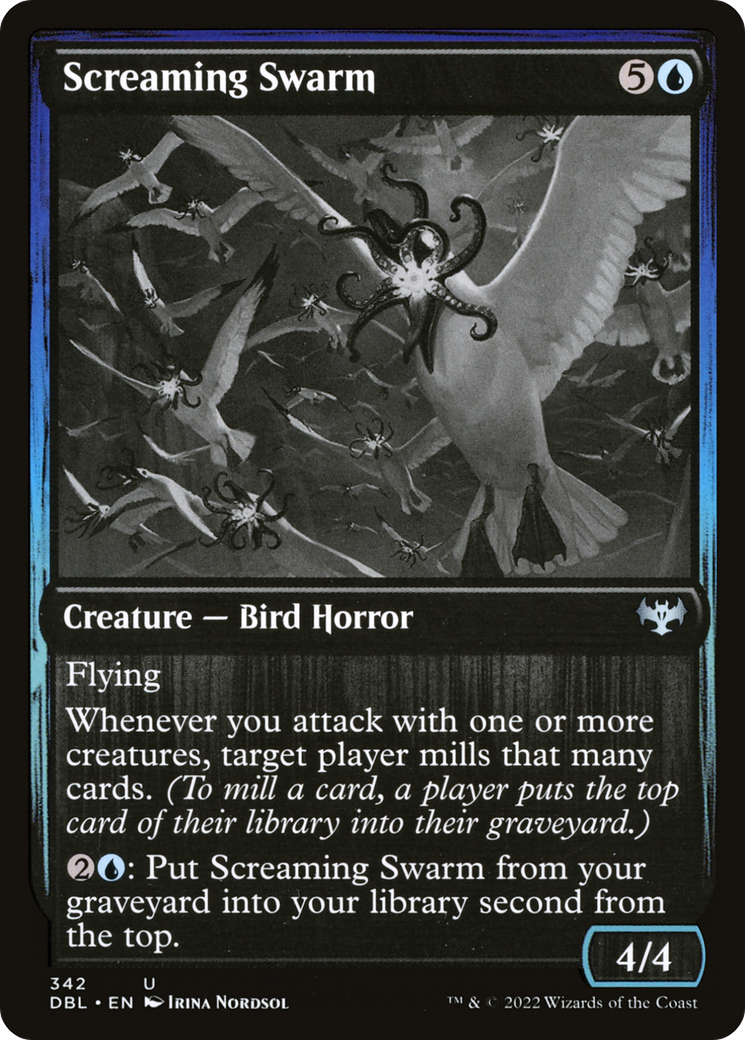 Screaming Swarm (DBL-342) - Innistrad: Double Feature Foil - Premium MTG Single from Wizards of the Coast - Just $0.16! Shop now at Game Crave Tournament Store