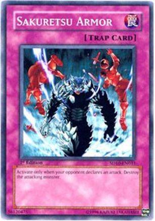 Sakuretsu Armor (SD10-EN033) - Structure Deck: Machine Re-Volt Unlimited - Premium Yugioh Single from Konami - Just $0.32! Shop now at Game Crave Tournament Store