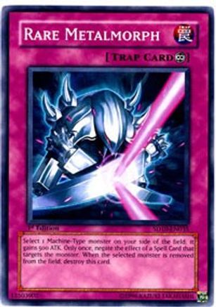 Rare Metalmorph (SD10-EN035) - Structure Deck: Machine Re-Volt 1st Edition - Premium Yugioh Single from Konami - Just $0.25! Shop now at Game Crave Tournament Store