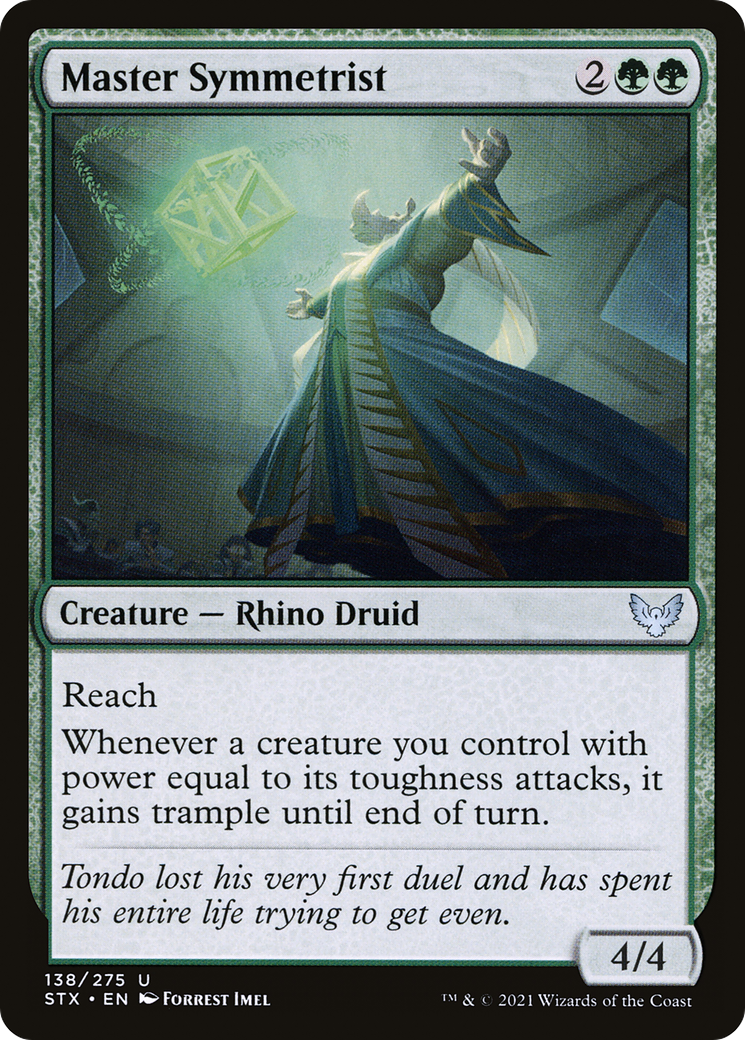 Master Symmetrist (STX-138) - Strixhaven: School of Mages - Premium MTG Single from Wizards of the Coast - Just $0.25! Shop now at Game Crave Tournament Store