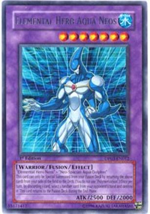 Elemental Hero Aqua Neos (DP03-EN012) - Duelist Pack 3: Jaden Yuki 2 1st Edition - Premium Yugioh Single from Konami - Just $1.02! Shop now at Game Crave Tournament Store