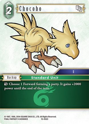Chocobo (CRYSTAL DOMINION) - Premium Final Fantasy Single from Crystal Dominion - Just $0.25! Shop now at Game Crave Tournament Store
