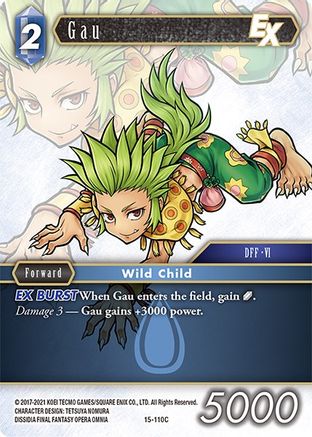 Gau EX (CRYSTAL DOMINION) - Premium Final Fantasy Single from Crystal Dominion - Just $0.25! Shop now at Game Crave Tournament Store