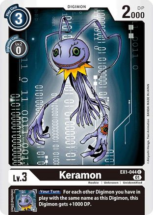 Keramon (EX1-044) - Classic Collection - Premium Digimon Single from Bandai - Just $0.08! Shop now at Game Crave Tournament Store