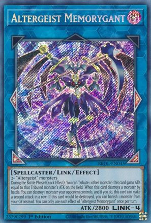 Altergeist Memorygant (BROL-EN045) - Brothers of Legend 1st Edition - Premium Yugioh Single from Konami - Just $0.25! Shop now at Game Crave Tournament Store