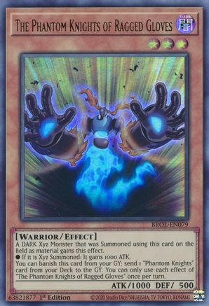 yugioh the phantom knights cards Game Crave Tournament Store - The Phantom Knights of Ragged Gloves  (BROL-EN079)