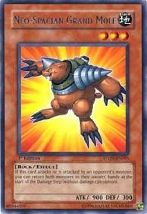 Neo-Spacian Grand Mole (STON-EN005) - Strike of Neos 1st Edition - Premium Yugioh Single from Konami - Just $0.81! Shop now at Game Crave Tournament Store