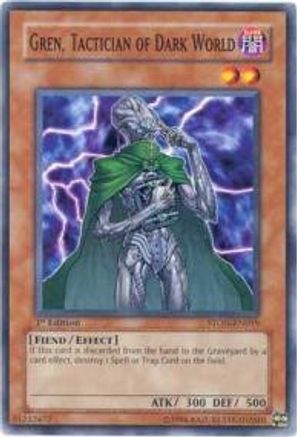 Gren, Tactician of Dark World (STON-EN019) - Strike of Neos Unlimited - Premium Yugioh Single from Konami - Just $0.25! Shop now at Game Crave Tournament Store