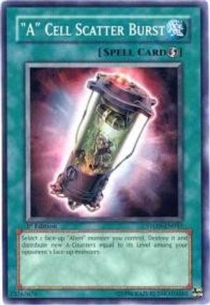 "A" Cell Scatter Burst (STON-EN041) - Strike of Neos 1st Edition - Premium Yugioh Single from Konami - Just $0.25! Shop now at Game Crave Tournament Store