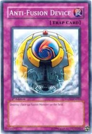 Anti-Fusion Device (STON-EN055) - Strike of Neos Unlimited - Premium Yugioh Single from Konami - Just $0.25! Shop now at Game Crave Tournament Store