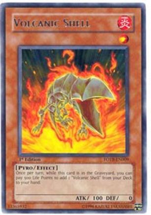 Volcanic Shell (FOTB-EN009) - Force of the Breaker Unlimited - Premium Yugioh Single from Konami - Just $0.25! Shop now at Game Crave Tournament Store