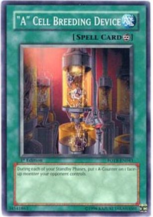 "A" Cell Breeding Device (FOTB-EN043) - Force of the Breaker Unlimited - Premium Yugioh Single from Konami - Just $0.25! Shop now at Game Crave Tournament Store