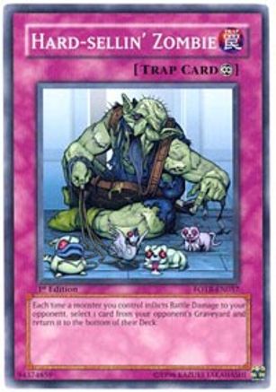 Hard-sellin' Zombie (FOTB-EN057) - Force of the Breaker 1st Edition - Premium Yugioh Single from Konami - Just $0.23! Shop now at Game Crave Tournament Store