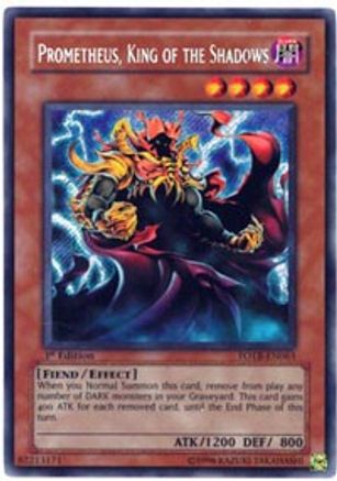 Prometheus, King of the Shadows (FOTB-EN063) - Force of the Breaker 1st Edition - Premium Yugioh Single from Konami - Just $5.07! Shop now at Game Crave Tournament Store