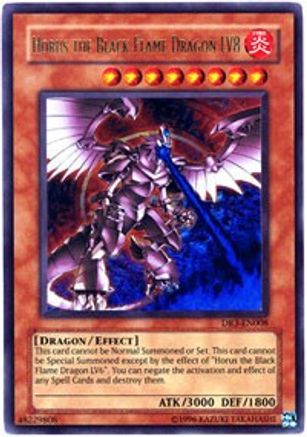 Horus the Black Flame Dragon LV8 (DR3-EN008) - Dark Revelation Volume 3 Unlimited - Premium Yugioh Single from Konami - Just $22.27! Shop now at Game Crave Tournament Store