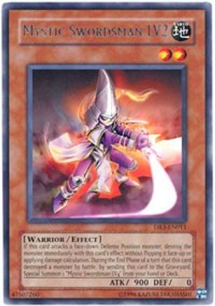 Mystic Swordsman LV2 (DR3-EN011) - Dark Revelation Volume 3 Unlimited - Premium Yugioh Single from Konami - Just $4.54! Shop now at Game Crave Tournament Store