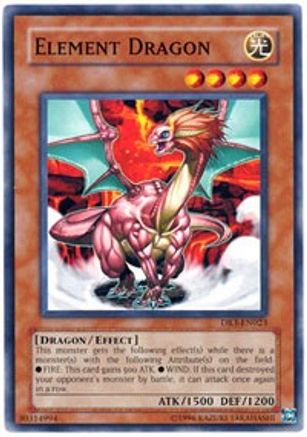 Element Dragon (DR3-EN023) - Dark Revelation Volume 3 Unlimited - Premium Yugioh Single from Konami - Just $0.78! Shop now at Game Crave Tournament Store