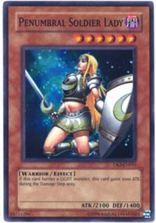 Penumbral Soldier Lady (DR3-EN033) - Dark Revelation Volume 3 Unlimited - Premium Yugioh Single from Konami - Just $1.90! Shop now at Game Crave Tournament Store