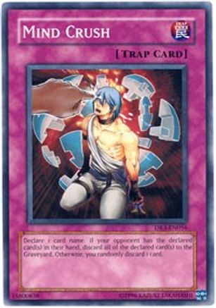 Mind Crush (DR3-EN056) - Dark Revelation Volume 3 Unlimited - Premium Yugioh Single from Konami - Just $0.57! Shop now at Game Crave Tournament Store