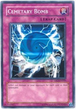 Cemetary Bomb (DR3-EN059) - Dark Revelation Volume 3 Unlimited - Premium Yugioh Single from Konami - Just $0.37! Shop now at Game Crave Tournament Store