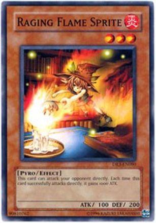 Raging Flame Sprite (DR3-EN080) - Dark Revelation Volume 3 Unlimited - Premium Yugioh Single from Konami - Just $0.79! Shop now at Game Crave Tournament Store