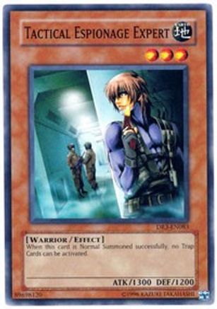 Tactical Espionage Expert (DR3-EN083) - Dark Revelation Volume 3 Unlimited - Premium Yugioh Single from Konami - Just $0.59! Shop now at Game Crave Tournament Store