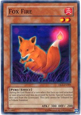 Fox Fire (DR3-EN089) - Dark Revelation Volume 3 Unlimited - Premium Yugioh Single from Konami - Just $0.40! Shop now at Game Crave Tournament Store