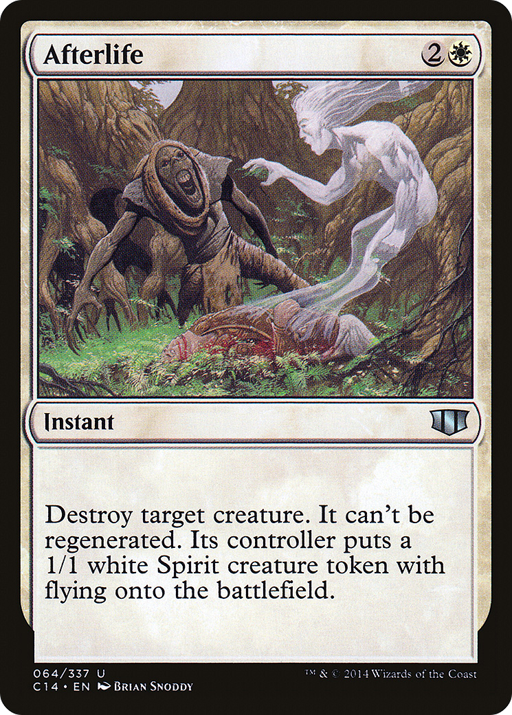 Afterlife (C14-064) - Commander 2014 - Premium MTG Single from Wizards of the Coast - Just $0.08! Shop now at Game Crave Tournament Store