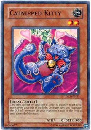 Catnipped Kitty (DR3-EN133) - Dark Revelation Volume 3 Unlimited - Premium Yugioh Single from Konami - Just $0.12! Shop now at Game Crave Tournament Store